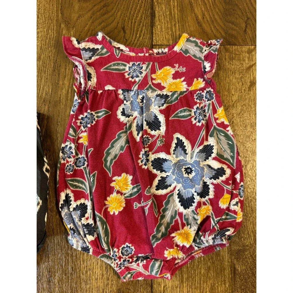 Baby Girl Summer Outfits 3/6 Months Clothes Lot‎ One Piece Rompers Shorts Bundle